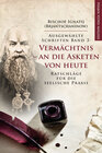 Buchcover Vermächtnis – an die Asketen von heute