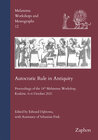 Buchcover Autocratic Rule in Antiquity
