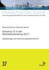 Buchcover Solvency II in der Rechtsanwendung 2017
