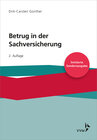 Buchcover Betrug in der Sachversicherung