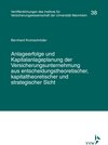 Buchcover Anlageerfolge und Kapitalanlageplanung der Versicherungsunternehmung aus entscheidungstheoretischer, kapitaltheoretische