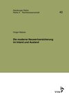 Buchcover Die moderne Neuwertversicherung im Inland und Ausland