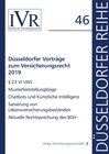 Buchcover Düsseldorfer Vorträge zum Versicherungsrecht 2019