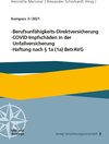 Buchcover Berufsunfähigkeits-Direktversicherung, COVID-Impfschäden in der Unfallversicherung, Haftung nach § 1a (1a) BetrAVG