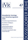 Buchcover Düsseldorfer Vorträge zum Versicherungsrecht 2020