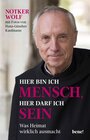 Buchcover Hier bin ich Mensch, hier darf ich sein