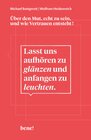 Buchcover Lasst uns aufhören zu glänzen und anfangen zu leuchten