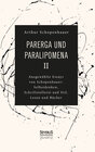 Buchcover Parerga und Paralipomena II