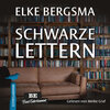 Buchcover Schwarze Lettern