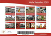 Buchcover Hallekalender 2020