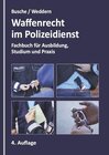 Buchcover Waffenrecht im Polizeidienst