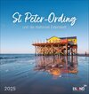 Buchcover St. Peter-Ording und die Halbinsel Eiderstedt Postkartenkalender 2025 - und die Halbinsel Eiderstedt