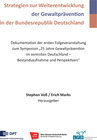 Buchcover Strategien zur Weiterentwicklung der Gewaltprävention in der Bundesrepublik Deutschland