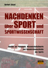 Buchcover Nachdenken über Sport und Sportwissenschaft