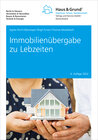 Buchcover Immobilienübergabe zu Lebzeiten