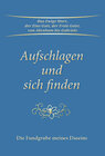 Buchcover Aufschlagen und sich finden