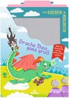 Buchcover Mein Zaubermalbuch - Drache Theo ganz groß