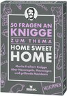 Buchcover 50 Fragen an Knigge zum Thema Home Sweet Home