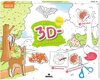 Buchcover Mein 3D Mal- und Sachbuch - Wald