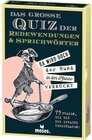 Buchcover Das große Quiz der Redewendungen & Sprichwörter