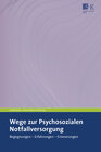 Buchcover Wege zur Psychosozialen Notfallversorgung