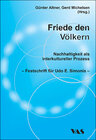 Buchcover Frieden den Völkern