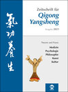 Buchcover Zeitschrift für Qigong Yangsheng 2021