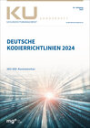 Buchcover Deutsche Kodierrichtlinien 2024 mit MD-Kommentar