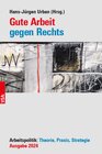 Buchcover Gute Arbeit gegen Rechts