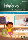 Buchcover Förderzeit im Kindergarten – Feinmotorikübungen in der Vorschule
