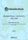 Buchcover Ortsfamilienbuch Kirchspiel Pinnow - bei Schwerin 1793 - 1918. Band 2