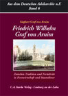 Buchcover Friedrich Wilhelm Graf von Arnim