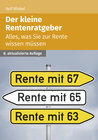 Buchcover Der kleine Rentenratgeber