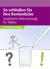 Buchcover So schließen Sie Ihre Rentenlücke