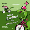Buchcover Wilde Radtour mit Velociraptorin