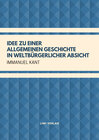 Buchcover Idee zu einer allgemeinen Geschichte in weltbürgerlicher Absicht