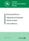 Buchcover Leipziger Sportwissenschaftliche Beiträge