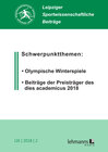 Buchcover Leipziger Sportwissenschaftliche Beiträge