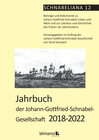 Buchcover Jahrbuch der Johann-Gottfried-Schnabel- Gesellschaft 2018-2022