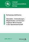 Buchcover Leipziger Sportwissenschaftliche Beiträge