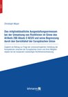 Buchcover Das mitgliedstaatliche Ausgestaltungsermessen bei der Umsetzung von Richtlinien im Sinne des Artikels 288 Absatz 3 AEUV 