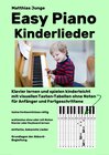 Buchcover Easy Piano Kinderlieder