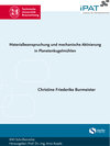 Buchcover Materialbeanspruchung und mechanische Aktivierung in Planetenkugelmühlen