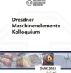 Buchcover Dresdner Maschinenelemente Kolloquium DMK 2022