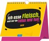 Buchcover Aufstellkalender "Ich esse Fleisch..." 2020