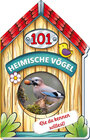 Buchcover Trötsch Buch in Hausform 101 Heimische Vögel von A bis Z, die du kennen solltest