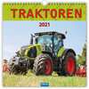 Buchcover Technikkalender "Traktoren" 2021