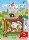Buchcover Trötsch Puzzlebuch Spielbuch Im Zoo