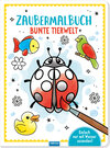 Buchcover Trötsch Malbuch Zaubermalbuch Bunte Tierwelt