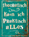 Buchcover theoretisch